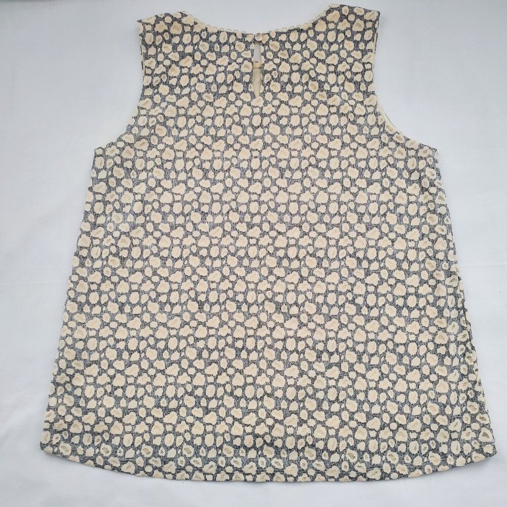 Emelia Women's STYLE TO1798 Sleeveless Lace Blouse Size Large - Picture 6 of 13